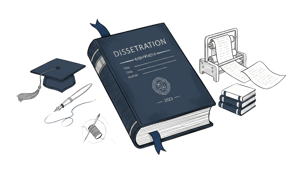 Professionell gedruckte und gebundene Dissertation bei Thesisbind.de